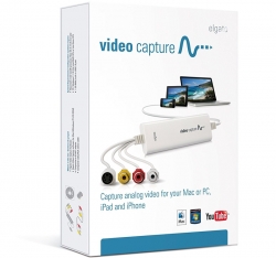 Elgato Video Capture From Vcr Dvr Cam Or Analogue Vid To Mac As Itunes Ready File Sync Recaptured Video