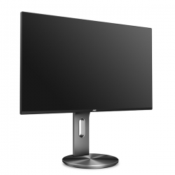 AOC 23.8 inch IPS, Flicker Free, Speaker, Ultra Narrow Border Monitor (I2490PXQU)