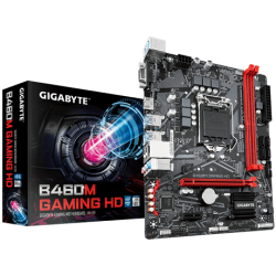 Gigabyte Intel® B460 Gaming Motherboard with GIGABYTE 8118 Gaming LAN, PCIe Gen3 x4 M.2 (Ga-B460M-Gaming-Hd)