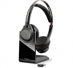 Plantronics Voyager Focus Uc B825 Stereo Bluetooth Headset With Active Noise Canceling 202652-01