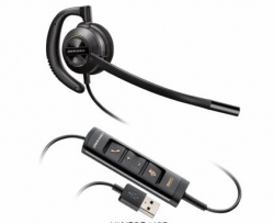 Plantronics Encorepro Hw535 Over-the-ear Monaural Usb Pc Headset W/ Inline Controls 203446-01