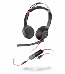 Plantronics Blackwire C5220 Stereo Uc Usb-c Headset W/ 3.5mm 207586-01