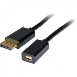 Startech 3 Ft Displayport To Mini Displayport Video Cable Adapter - M/f - 91cm Dp To Mini Dp Adapter