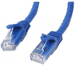 Startech 15m Blue Gigabit Snagless Rj45 Utp Cat6 Patch Cable - 15 M Patch Cord - 15m Cat 6 Patch