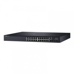 Dell N1524p Poe+ 24x 1gbe + 4x 10gbe Sfp+ Fixed Ports Stacking Io To Psu Airflow Ac / N1524n1524p