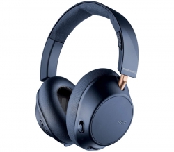 Plantronics Backbeat GO 810 Wireless Bluetooth Active Noise Cancelling Headphones Navy Blue 211821-99