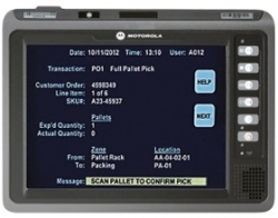 Motorola Vc70n0 Vehicle Mount Computer 10.4inch 1024x768 Led Backlit Touch Screen Display Windows 195459