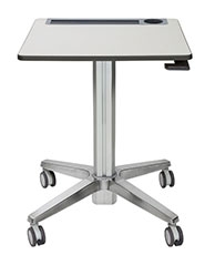 ERGOTRON LEARNFIT SIT STAND DESK, 16IN TRAVEL ADJ STANDINING DESK 24-547-003