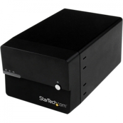 Startech Dual Bay Gigabit NAS RAID Enclosure for 3.5IN SATA Hard Drives w/ WebDAV and Media Server S352BMU3N