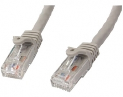 Startech 5m Gray Gigabit Snagless Rj45 Utp Cat6 Patch Cable - 5 M Patch Cord - Ethernet Patch
