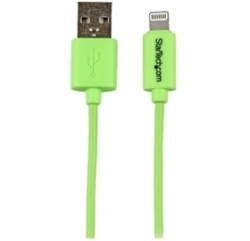 Startech 1m 3ft Green Apple 8pin Lightning To Usb Cable For Iphone Ipod Ipad - Colored Lightning USBLT1MGN
