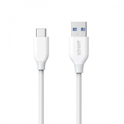 Anker Powerline Usb-C To Usb 3.0 (0.9M) Cable - White (A8163H21)