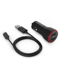 Anker PowerDrive 2 Ports & 3ft Micro USB to USB Cable CAR ADAPTER (B2310H11)