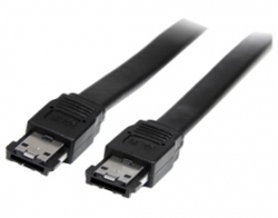 Startech 1m Shielded External Esata Cable M/ M - Esata To Esata Shielded Connection Cable - 1 Meter