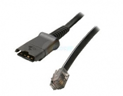 Plantronics Cable, Coil, Qd To Male Mod. Plug, Polaris (u10p) 27190-01