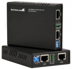 Startech 10/ 100 Vdsl2 Ethernet Extender Kit Over Single Pair Wire - 1km 110vdslext