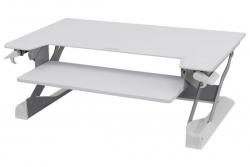 Ergotron Workfit Tl White Sit Stand Tabletop 33-406-062