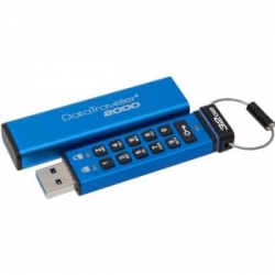 Kingston 32gb Dt2000 Usb 3.0 256bit Keypad Aes Hardware Encrypted Dt2000/32gb