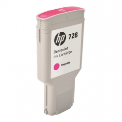 Hp 728 300-ml Magenta Black Ink Crtg F9k16a