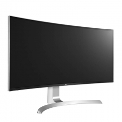 Lg 34uc99-w 34" Curved-ips Monitor21:9 3440x1440 5msgtg Dp 2xhdmi 2xusb3.0 Adobesrgb99% 34uc99-w