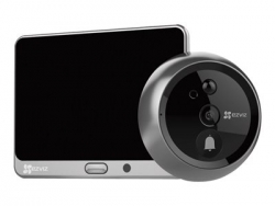 Ezviz Dp1 Smart Door Viewer Camera Motion Detection 2-Way Audio 4.3" Touch Screen Cs-Dp1-A0-4A1Wpfbsr