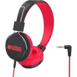Verbatim Urban Sound Volume - Limiting Kids Headphones - Black/red 65482