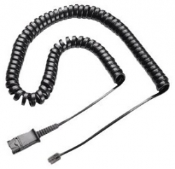 Plantronics Cable, Coil, Qd To Male Mod. Plug, U10p-s For Cisco 7911/ 12 38099-01