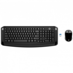 Hp Wireless Keyboard And Mouse 300 (3Ml04Aa) 