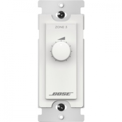 Bose Controlcenter Cc-1 Volume Zone Controller Wall Plate - White. For Use With Dxa2120 Iza2120-lz/hz