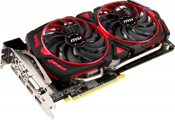 Msi Rx 580 Armor Mk Ii 8g Oc Amd Radeon Vga Rx 580 Armor Mk Ii