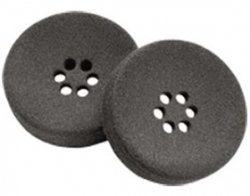 Plantronics Ear Cushion (qty 2), Doughnut, Foam, Black - Supraplus 40709-02