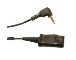 Plantronics Cable, Qd To 2.5mm, 18", Right-angle Plug - Foruse With Uniden, Panasonic 43038-01