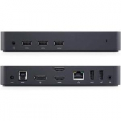 Dell D3100 Usb Uhd 4k Docking Station, Gbe (1), Usb (5), Hdmi (2), Dp (1), 1yr Wty 452-11714