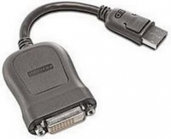 Lenovo Dt Displayport To Single-link Dvi-d Monitor Adapter 45j7915
