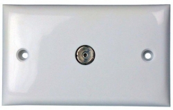 4cabling Pal Socket Outlet To F-type Wall Plate For Tv 05apfp