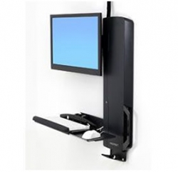 Ergotron Styleview Sit-stand Vl High Traffic Areas, Ergotron Black 61-081-085