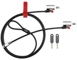 Kensington Clicksafe Twin Keyed Laptop Lock 64638 214313
