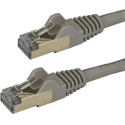 Startech 2m Gray Cat6a Ethernet Cable - Stp 6aspat2mgr