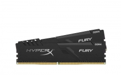 Kingston - 8Gb 2666Mhz Ddr4 Cl16 Dimm (Kit Of 2) Hyperx Fury Black Hx426C16Fb3K2/8