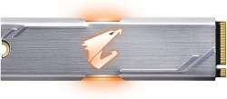 GIGABYTE Aorus Rgb Tlc Ssd M.2(2280) Nvme Pcie 3X4 512Gb Read:3480Mb/ S(360K Iops) Write:2000Mb/ S(440K Iops) 512Mb Ddr4 Cache 5.5W 5 Years Limited Warranty Gp-Asm2Ne2512Gttdr