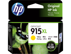 Hp 915Xl Yellow Original Ink Cartridge 3Ym21Aa