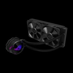 Asus Rog Strix Lc 240 Rgb All-In-One Liquid Cpu Cooler Aura Sync Dual Rog 120Mm Addressable Rgb Radiator Fans Rog Strix Lc 240 Rgb