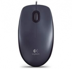 Logitech M90 Corded Mouse - Black  910-001795