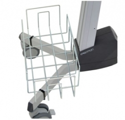 Ergotron Neo-flex Cart Wire Frame Basket Accessory 97-544