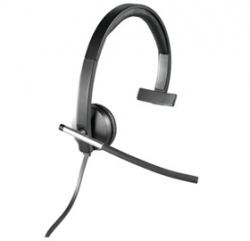 Logitech 981-000544(h650e) Usb Headset Mono H650e