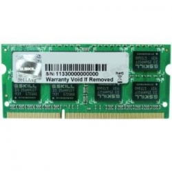 G.Skill 4gb Pc3-10666/ Ddr3 1333mhz 1.50v So-dimm F3-10666cl9s-4gbsq