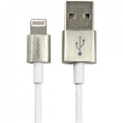Startech 1m (3ft) Premium Apple Lightning To Usb Cable With Metal Connectors - White Usbltm1mwh