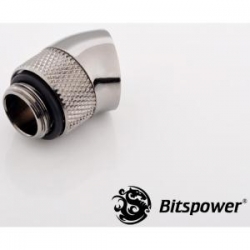 Bitspower G1/4 Rotary Ig1/4 Extender 30-degree Type With 360-degree Rotation.true Hi-flow Design With Hi-quality Brass Material. High Durabili Bp-bs30r