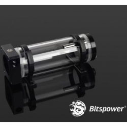 Bitspower Designed For Ddc Pump With Reservoir (150mm) Application. Black Top + Clear Reservoir. Ddc Black Top Water Tank Integrated Kit 150 Bp-ddctopwtik150pc3-bkcl