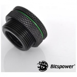 Bitspower G1/4 Matt Black Casetop Water-fill Set. Nickel Finished In Matt Black Color. Sealed O-ring Included. For Through Hole Application. Bp-mbwp-c04